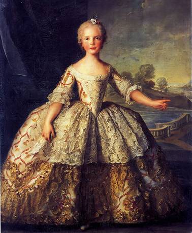 Isabelle de Parma 1749 by Jean Marc Nattier Versailles Trianons 